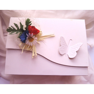 Krabička na výslužku "rozkvetlá louka"