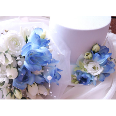 svatební auto - "Modré z nebe pro dva"