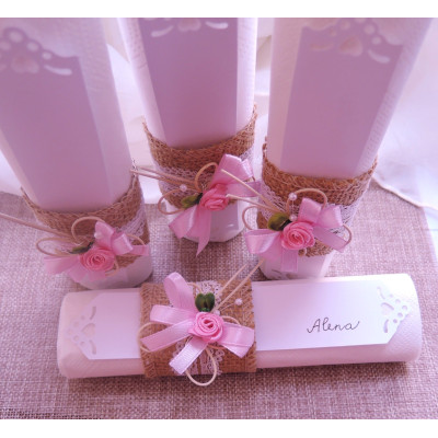 Jmenovka - kroužek na ubrousky + 2 ubrousky (33)