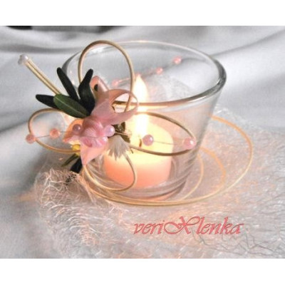 Svícínek na čajovou svíčku 1