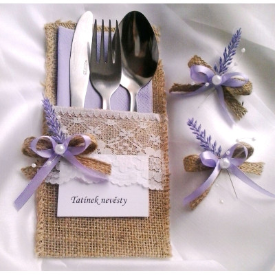 jmenovka 2v1 - obal na příbor 6