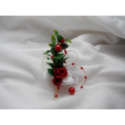 Svatební vývazek vínový větší