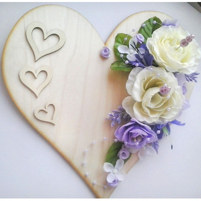  podložka pod prstýnky -lila