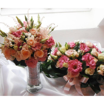 svatební kytice- zámecká vintage