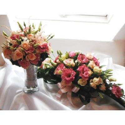 svatební kytice- zámecká vintage