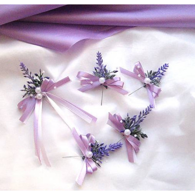 Vývazek s levandulí