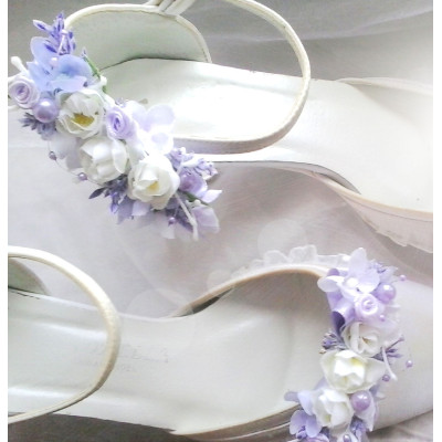 Klipy na boty květinové 1