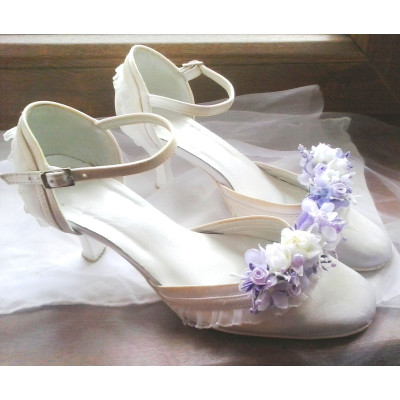 Klipy na boty květinové 1