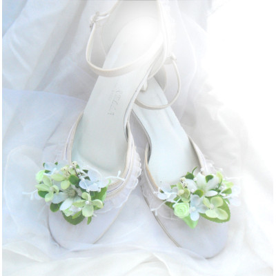 Klipy na boty květinové 2