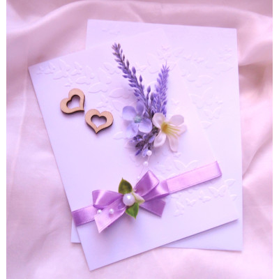 přání 3 - levandulové