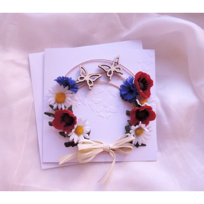 přání 15 "Věneček luční"