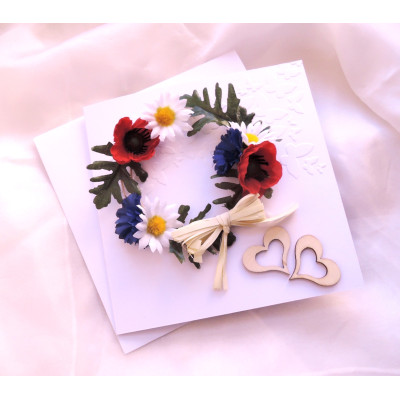 přání 16 "Věneček luční"