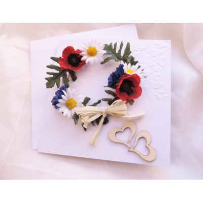 přání 16 "Věneček luční"