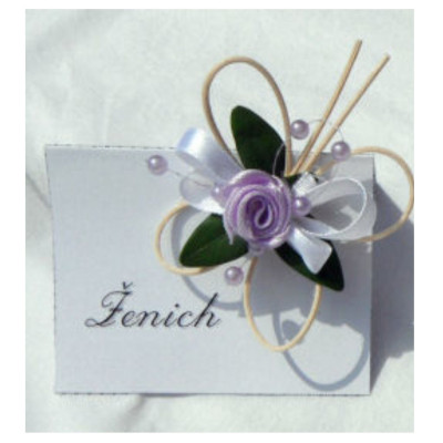 Svatební jmenovky -  motýlci