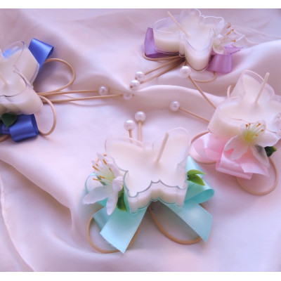 Dárek pro hosty - svícínek "Motýlek" 