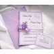 Svatební oznámení - levandule s krajkami