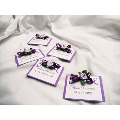 Pozvánka ke svatebnímu stolu 3