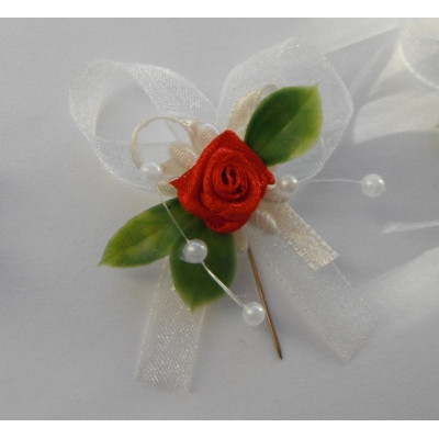 Svatební vývazky - s růžičkou