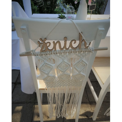 Půjčení set macramé na židle