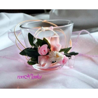 Svícen na čajovou svíčku 5