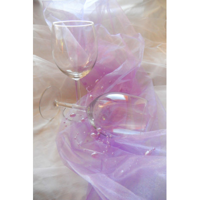 organza neobšitá v roli š.36cm /9m