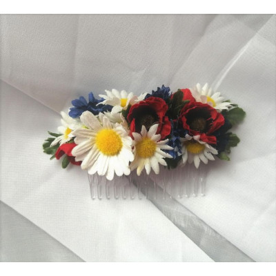 hřebínek do vlasů luční