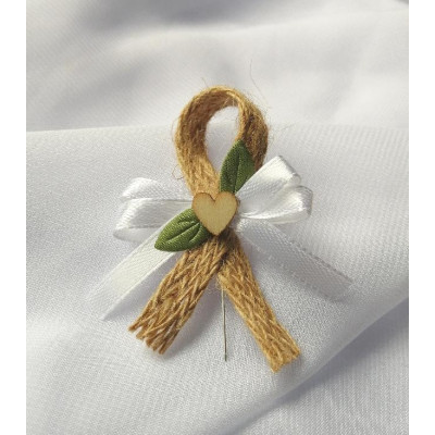 Vývazek přírodní s lístky