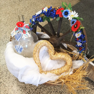 Půjčení - kolo loukoťové dekorované