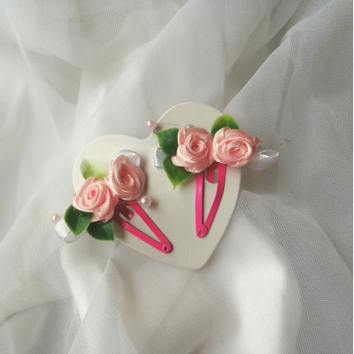 Dětské květinové sponky-pukačky