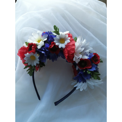 čelenka folklor- luční velká