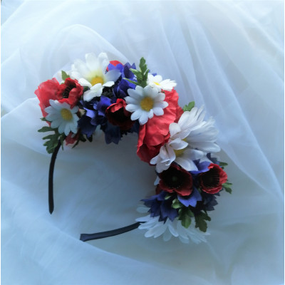 čelenka folklor- luční velká