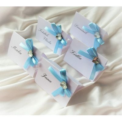 Jmenovka s ozdobným srdíčkem