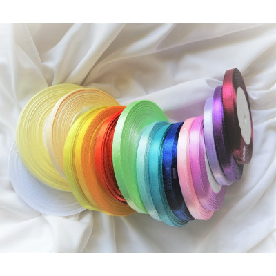 stuha atlasová jednolící š.6mm/metráž