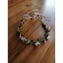 čelenka jemná s růžičkami