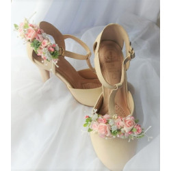 Klipy na boty květinové 3