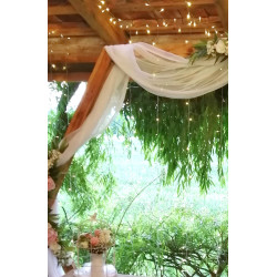 Půjčení- šifonový voál- pás 9m