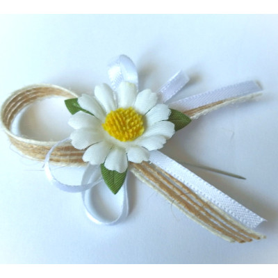 vývazky luční bílé s jutou