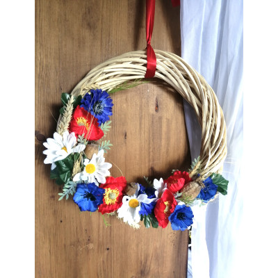 Věnec proutěný folklorní