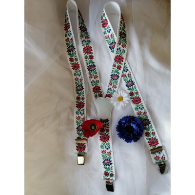 kšandy, šle - folklor bílé 1