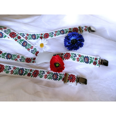 kšandy, šle - folklor bílé 1