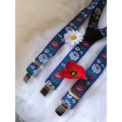 kšandy, šle - folklor modré