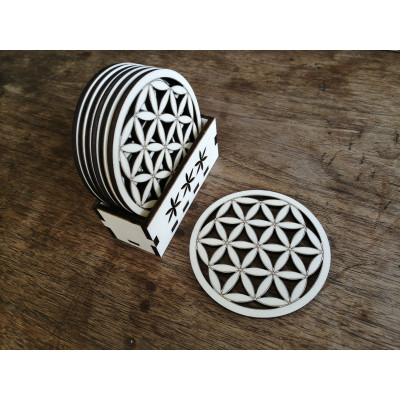 podtácek ornament - sada 6ks