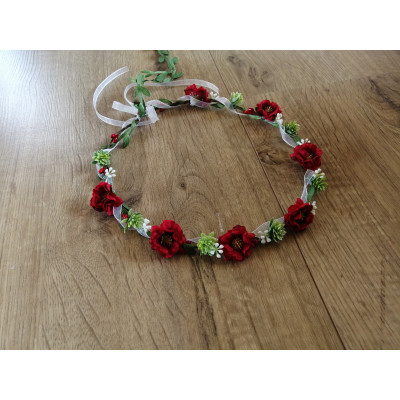 věneček něžný s růžičkami