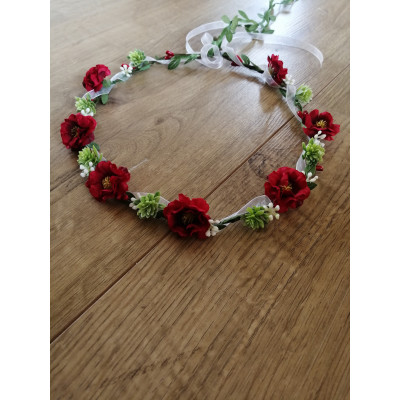 věneček něžný s růžičkami