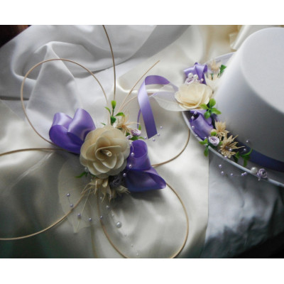 sada na auto pro nevěstu i ženicha