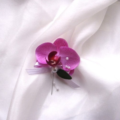 Vývazek s orchidejí