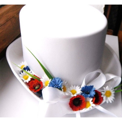 autokorsáž- bílý cylindr luční +šerpa