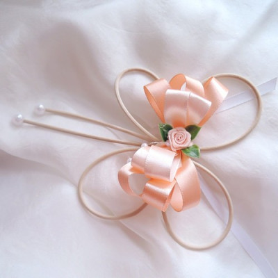 Motýlek na kliku auta